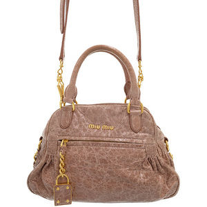 Miu Miu 2way Handbag Pink